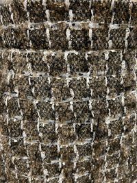 AW25 Beige Miniskjørt med frynser