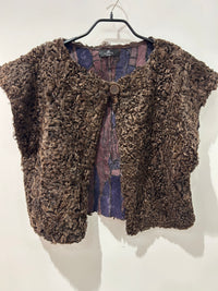 AW25 Brun Pels vest
