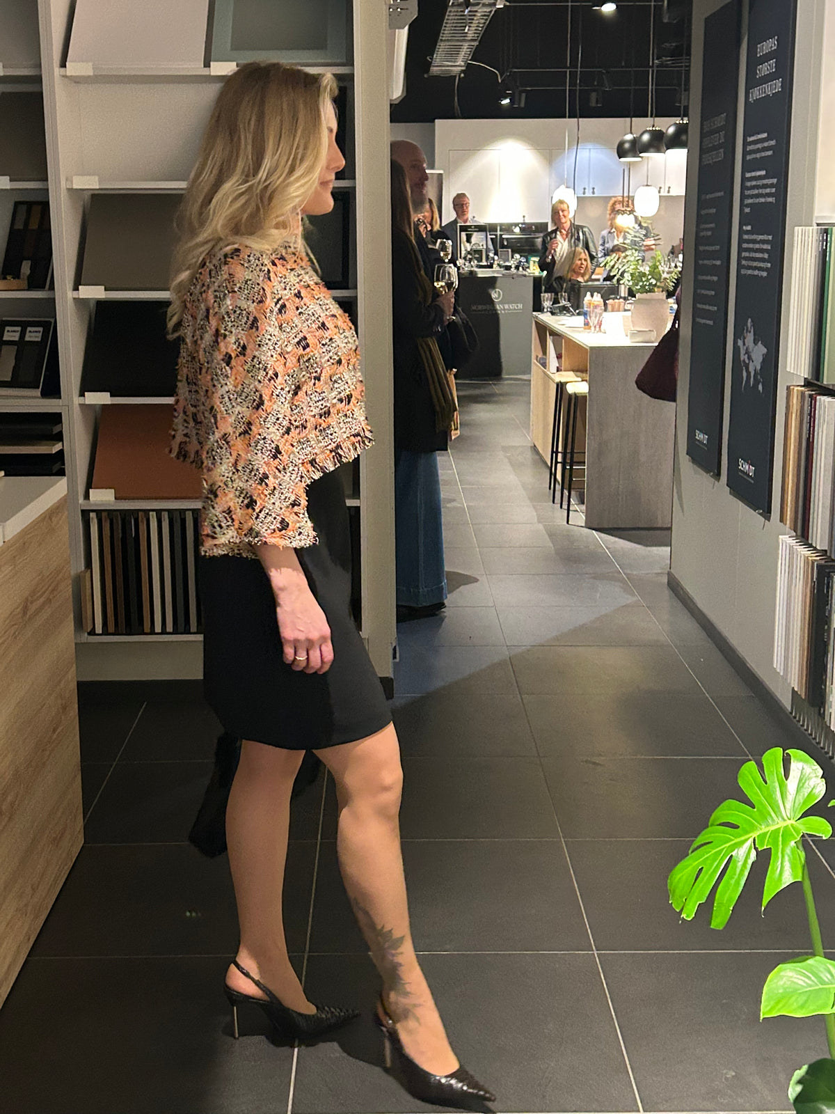 AW26 Sort Miniskjørt