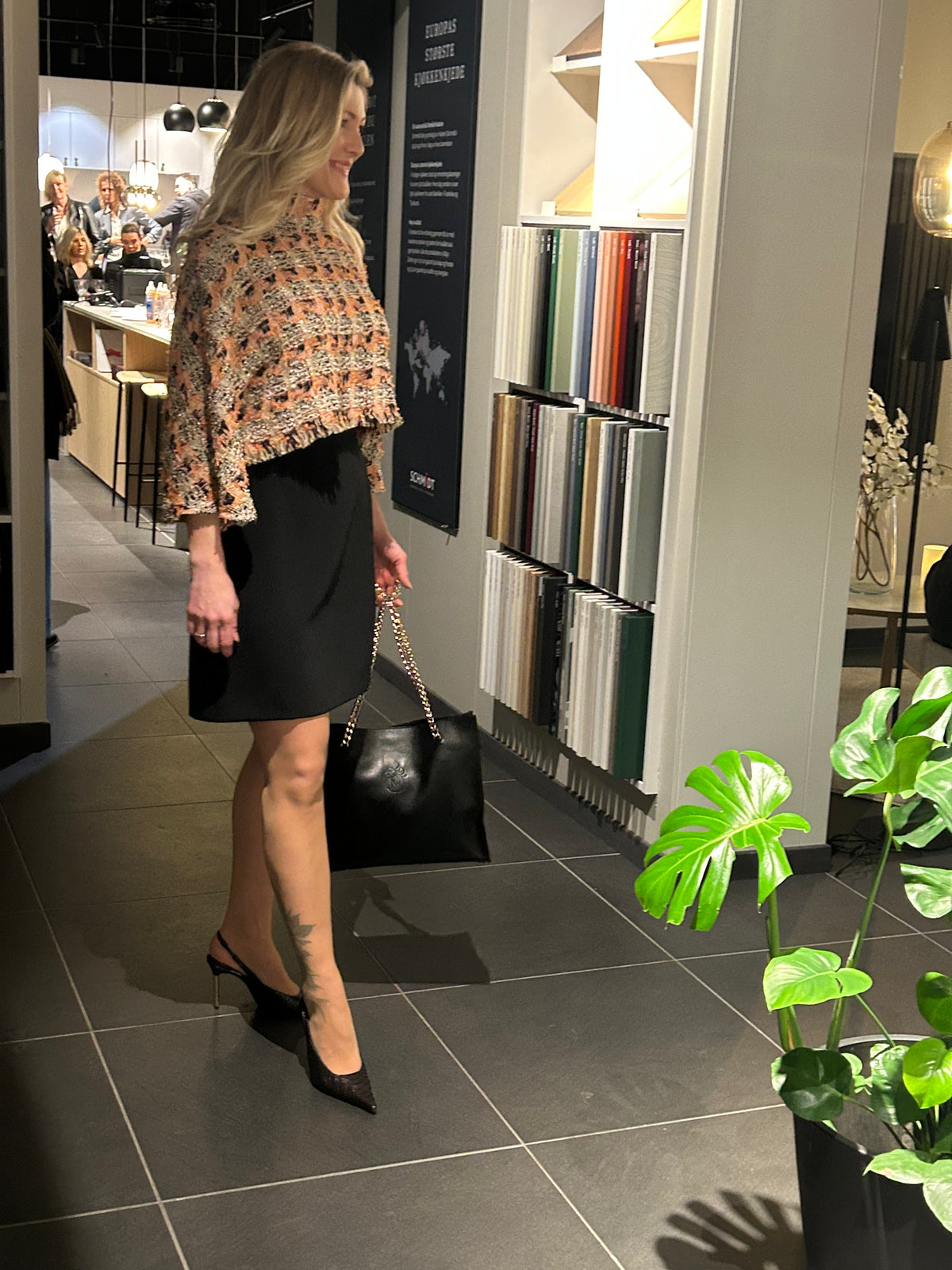 AW26 Sort Miniskjørt