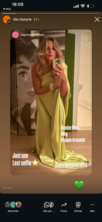 Drapert kjole