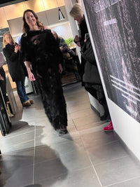 SS26 Todelt sort kjole i tyll