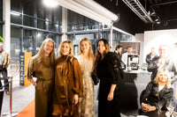 SS26 Gull kjole med skinn belte